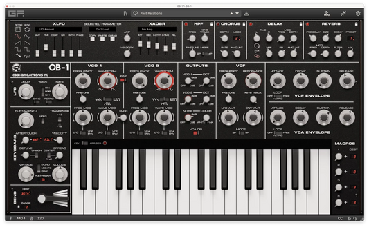 GForce Software - Oberheim OB-1