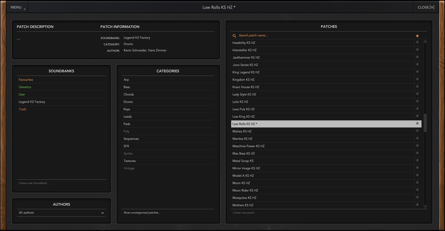 Synapse Audio - The Legend HZ