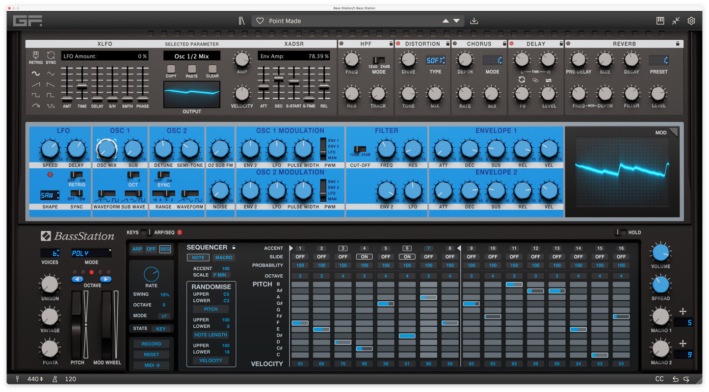 GForce Software - Bass Station