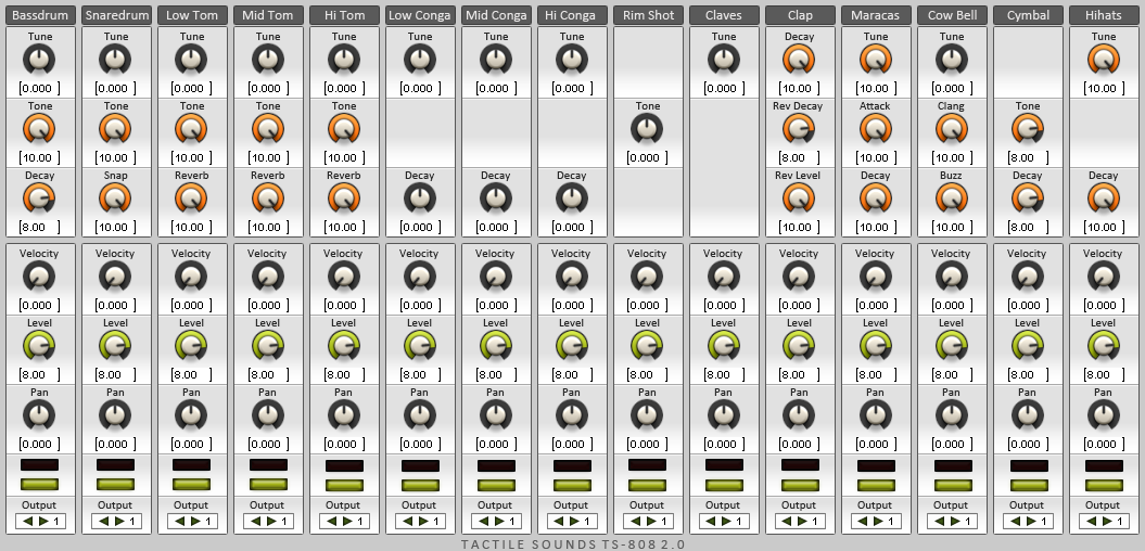 TS-808 Drum Machine